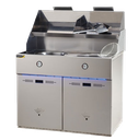 Friteuse gaz - Type Défi - 2 cuves