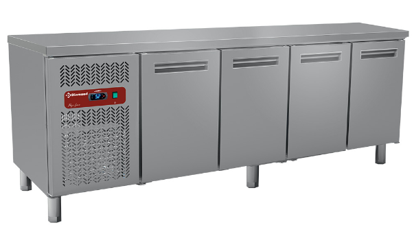 Table frigorifique, ventilée, 4 portes GN 1/1 (550 Lit.)