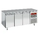 Table frigorifique, ventilée, 3 portes GN 1/1