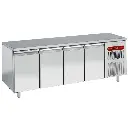 Table frigorifique, ventilée, 4 portes GN 1/1