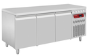 Table frigorifique ventilée, 3 portes GN 1/1, 405 Lit.