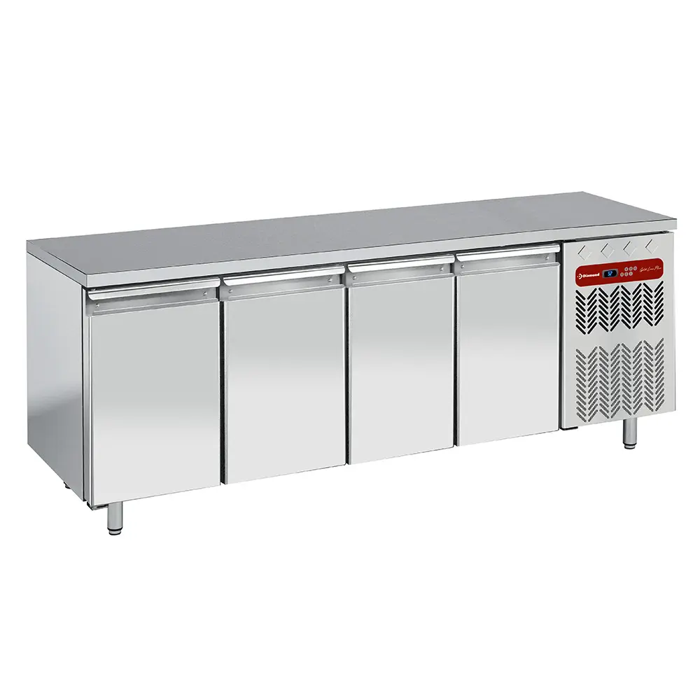 Table de congélation, ventilée, 4 portes GN 1/1