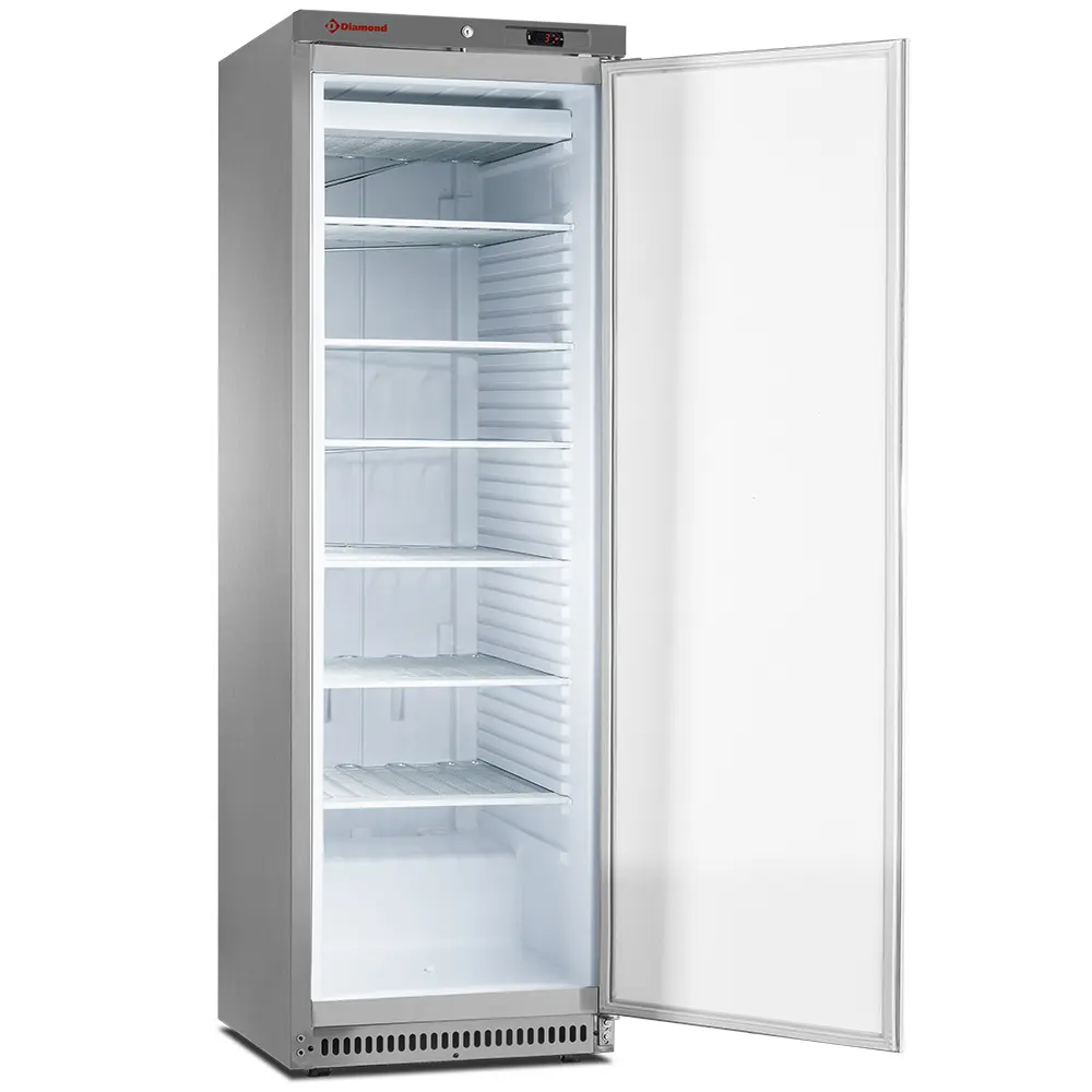 Armoire congélateur, statique, 400 litres. acier inox