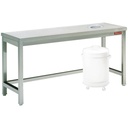Table à débarrasser avec vide ordure