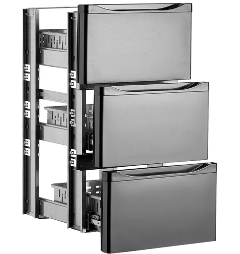 [DI-T1/3-T] Kit bloc tiroirs (1/3 + 1/3 + 1/3) x TAV...