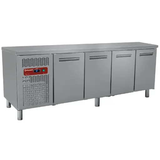 [DI-MR4/R2] Table frigorifique, ventilée, 4 portes GN 1/1 (550 Lit.)