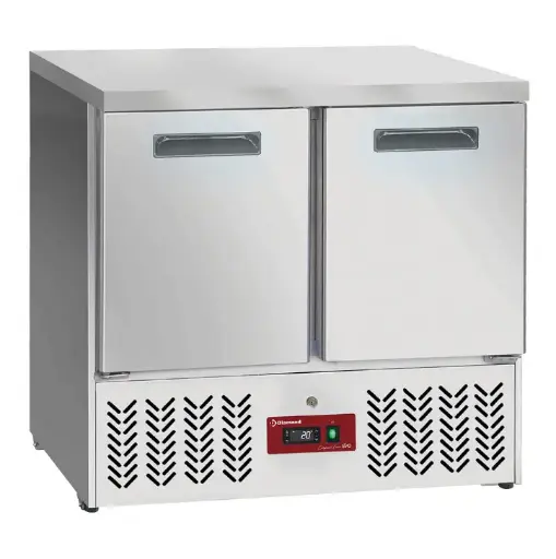 [DI-SA26/X2] Table frigorifique 2 portes GN 1/1