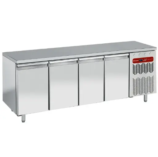 [DI-TG4N/H-R2] Table frigorifique, ventilée, 4 portes GN 1/1