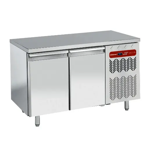 [DI-TG2B/H-R2] Table de congélation, ventilée, 2 portes GN 1/1