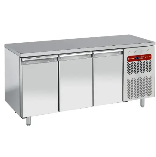 [DI-TG3B/H-R2] Table de congélation, ventilée, 3 portes GN 1/1