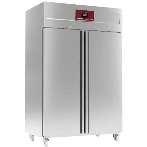 [DI-ID140/R9] Armoire frigorifique ventilée 1400 Lit. 2 portes GN 2/1, sur roues