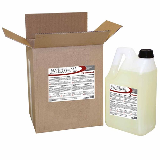 [DI-WASH-PL] Détergent liquide lave-verres & lave-vaiselles - Eau dure - 2 BDx5 LT/6KG