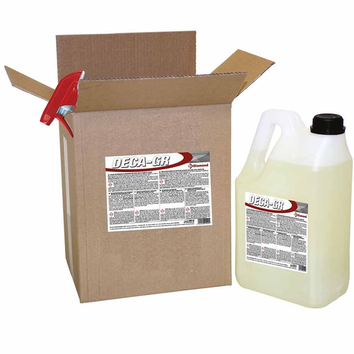 [DI-DECA-GR] Produit décarboniseur et degraisseur pour fours, grills, plaques de cuisson - 2 BD. x 5 LT/6,25 KG + PULV. (+ Pulvérisateur)
