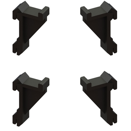 [DI-CDS/K4] Clips (Kit 4 pièces) support grilles