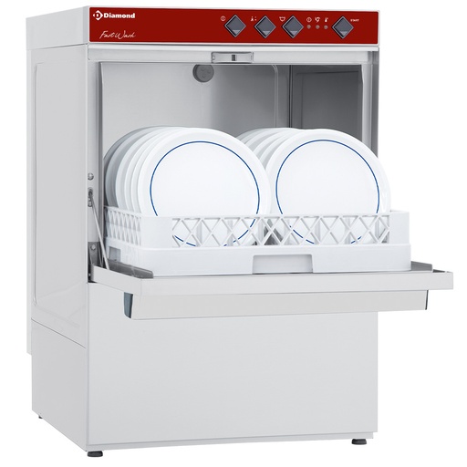 [DI-DC502/6M] Lave-vaisselle panier 500x500 mm (230/1N)