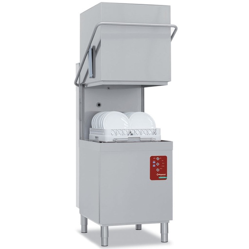 [DI-DCS9/6] Lave-vaisselle à capot, panier 500x500 mm "Full Hygiene"