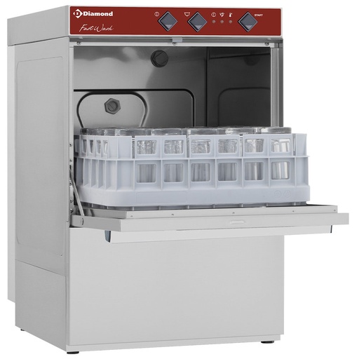 [DI-DC402/6] Lave-verres panier 400x400 mm