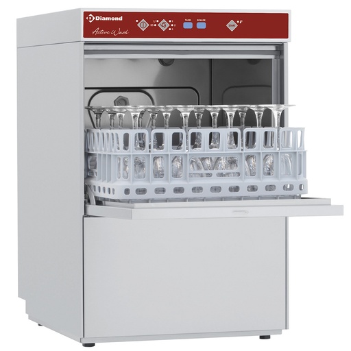 [DI-D281/6] Lave-verres panier carré 400x400 mm