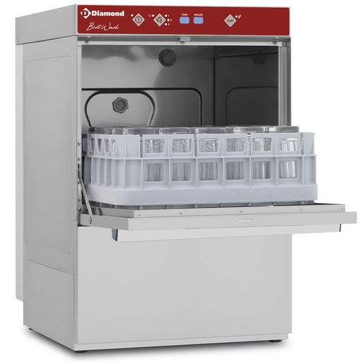[DI-DGS8/6] Lave-verres, panier 400x400 mm "Full Hygiene"