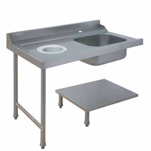 [DI-DLVS-S16] Table de prélavage "gauche" (tous modèles)